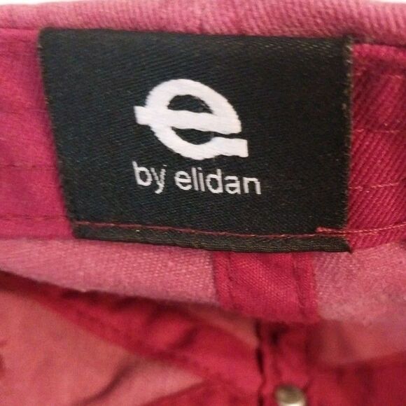 Boston Distressed Baseball Cap Hat Red By Elidan Corp Adjustable Strap USA Flag - Picture 10 of 15